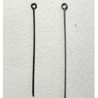 Eye pins 0.7x50x 3mm. Pack of 100 Pcs, Brass Colour Eye pins 0.7x50x 3mm. Pack of 100 Pcs, Brass Colour